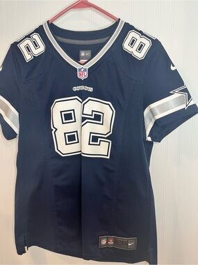 NFL Navy and White Cowboys #82 Jersey